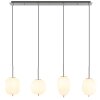 Globo BLACKY Pendant Light matt nickel, 4-light sources