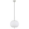Globo BLACKY Pendant Light matt nickel, 1-light source