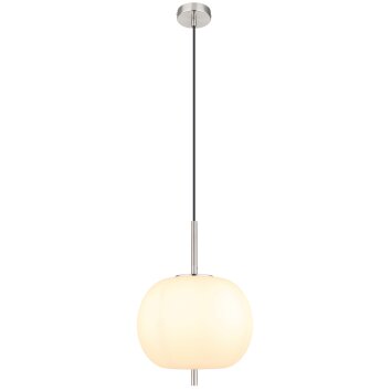 Globo BLACKY Pendant Light matt nickel, 1-light source