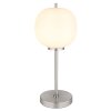 Globo BLACKY Table lamp matt nickel, 1-light source