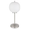 Globo BLACKY Table lamp matt nickel, 1-light source