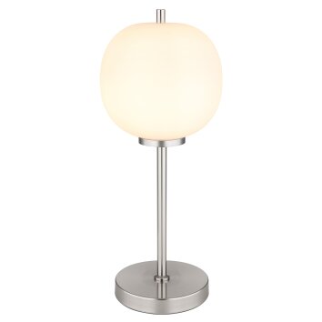 Globo BLACKY Table lamp matt nickel, 1-light source
