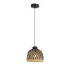 Globo COLLY Pendant Light black, 1-light source