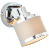 Brilliant Alexia Wall Light silver, 1-light source