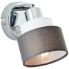 Brilliant Naples Wall Light silver, 1-light source
