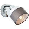 Brilliant Naples Wall Light silver, 1-light source