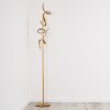 LAVACA Floor Lamp LED gold, 2-light sources