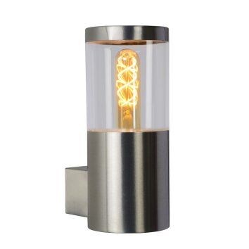 Lucide FEDOR Outdoor Wall Light chrome, 1-light source