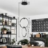 Chlak Pendant Light LED black, 2-light sources, Remote control