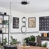 Chlak Pendant Light LED black, 3-light sources, Remote control