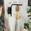 Tourey Wall Light brass, black, 1-light source