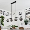 Salamonde Pendant Light black, 4-light sources