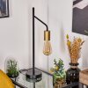 Krapeu Table lamp brass, black, 1-light source