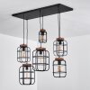 Husvik Pendant Light black, 6-light sources