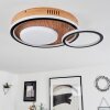 Phnhealu Ceiling Light LED brown, Wood like finish, 1-light source