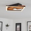 Lomnion Ceiling Light LED Ecru, black, 1-light source