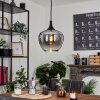 Azurara Pendant Light black, 1-light source