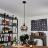 Azurara Pendant Light black, 1-light source