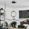 Chlak Pendant Light LED black, 3-light sources, Remote control