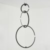Chlak Pendant Light LED black, 3-light sources, Remote control