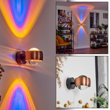 Sapri Wall Light clear, 1-light source