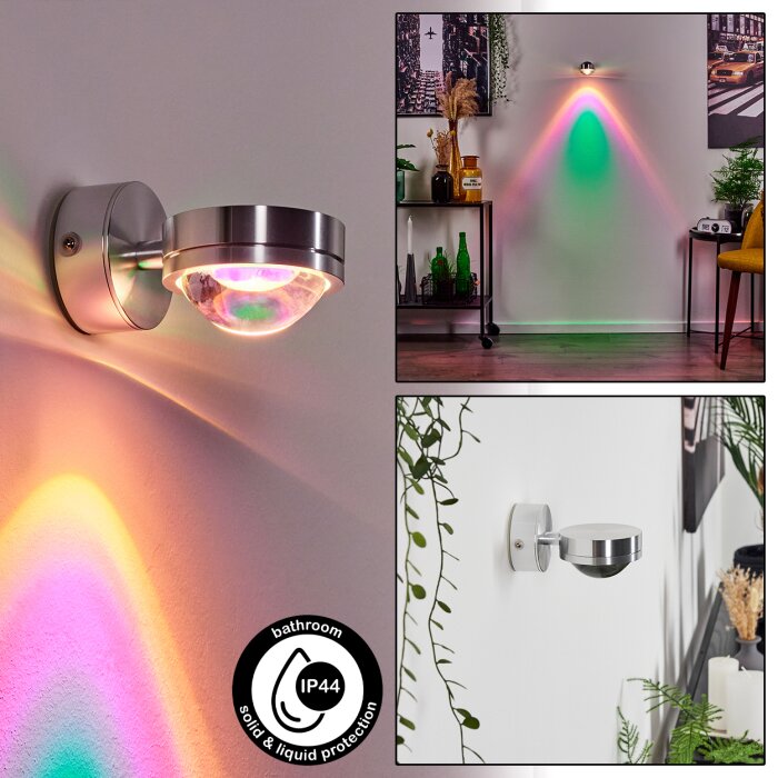 Harare Wall Light LED clear H3671849 illumination.co.uk