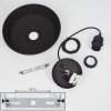Rognaix Pendant Light black, 1-light source