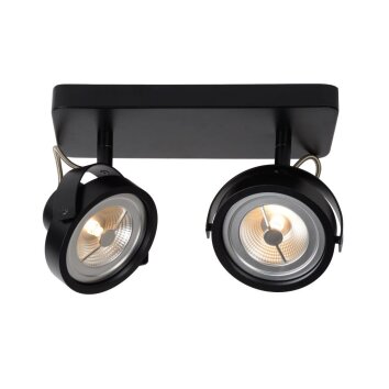Lucide TALA spot black, 2-light sources