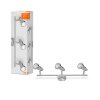 LEDVANCE SPOT Ceiling Light silver, 3-light sources