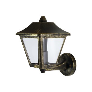 LEDVANCE ENDURA® Outdoor Wall Light gold, black, 1-light source