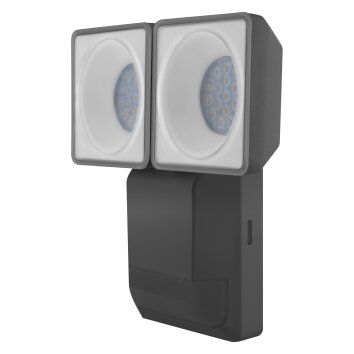 LEDVANCE ENDURA® garden spotlight grey, 1-light source, Motion sensor