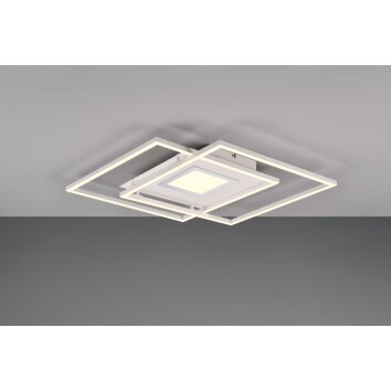 Trio Via Ceiling Light LED white, 1-light source, Remote control
