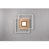 Trio Via Ceiling Light LED gold, black, 1-light source, Remote control