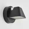 Villermon Outdoor Wall Light LED black, 1-light source