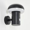 Vinara Outdoor Wall Light LED black, 1-light source, Motion sensor