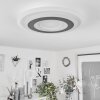 Wawo Ceiling Light LED white, 1-light source, Remote control