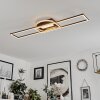 Lillavois Ceiling Light LED black, 1-light source, Remote control