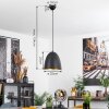 Bakou Pendant Light black, 1-light source