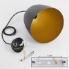Bakou Pendant Light black, 1-light source
