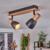Kouek Ceiling Light Ecru, black, 2-light sources