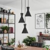 Vijes Pendant Light black, 3-light sources