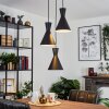 Vijes Pendant Light black, 3-light sources