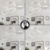 Dauntey Ceiling Light LED white, 1-light source, Remote control