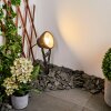 Phniet garden spotlight LED black, 1-light source, Remote control, Colour changer