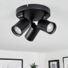 Khnar Ceiling Light black, 3-light sources