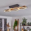Tavon Ceiling Light LED Ecru, black, 1-light source