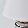 Chrouy Table lamp beige, chrome, 1-light source
