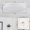 Stungchhveng Ceiling Light LED white, 1-light source