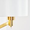Manhenha Wall Light brass, 1-light source
