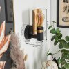 Labansiek Wall Light brass, black, 1-light source